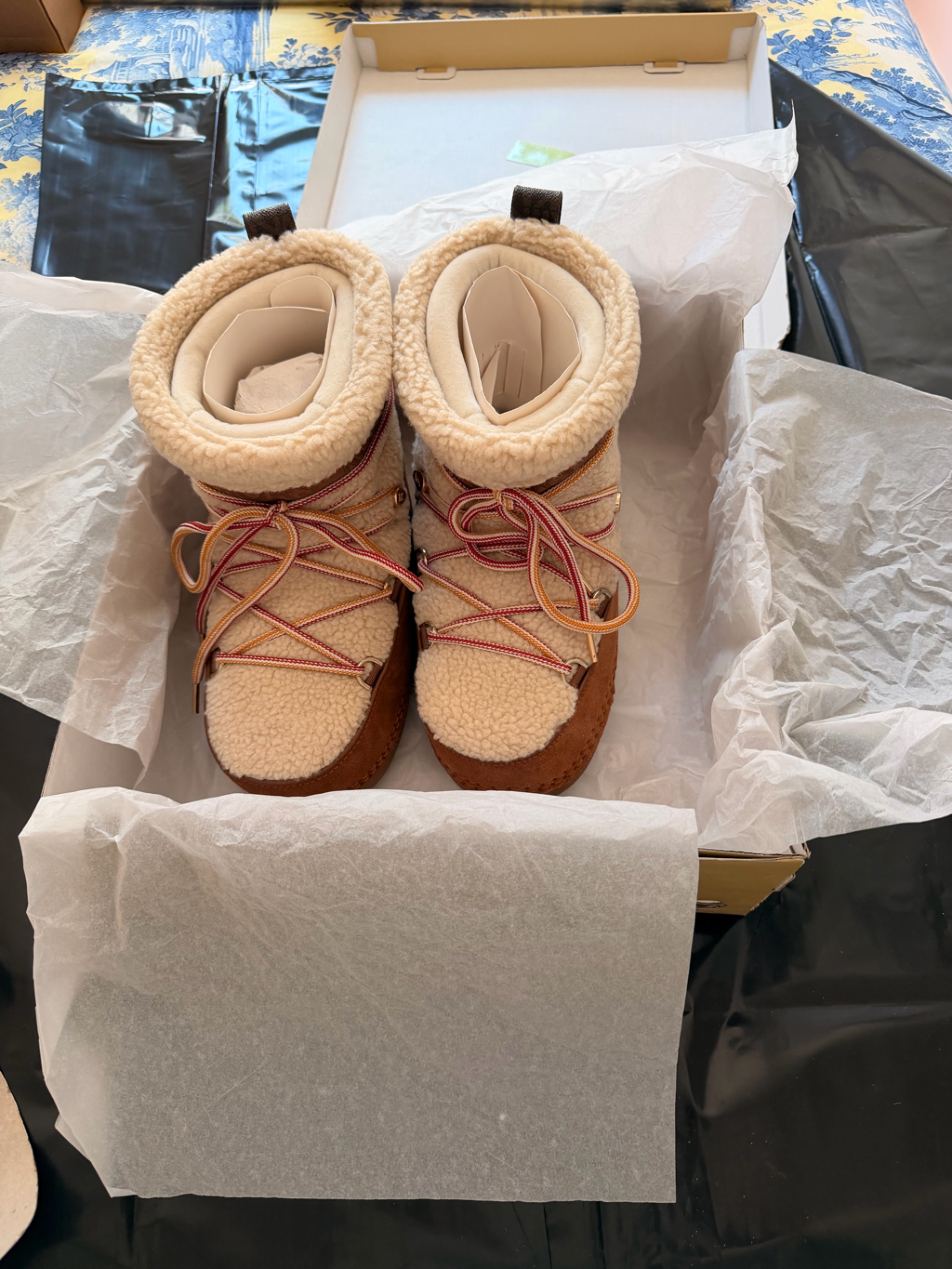Michael Kors Zelda Faux Shearling Booties